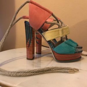 Jimmy Choo Multi-color Sandal